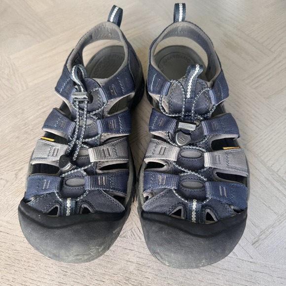Keen Newport H2 Hiking Sandals Mens 12 Blue Gray Waterproof Outdoor Hybrid main image 10